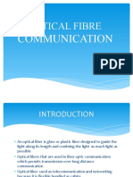 Optical Fibre: Communication