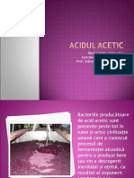 ACIDUL ACETICconcurs