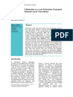 Sealing Ability of Biodentine As A Root Perforation Treatment Material (An in Vitro Study