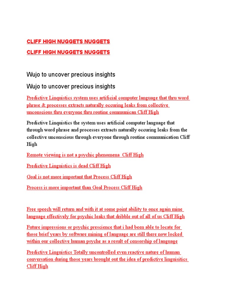 Insights on Predictive Linguistics | PDF | Arginine | Pancreas