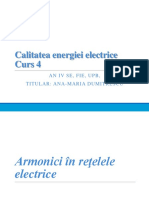 Calitatea Energiei Electrice - Curs4 - 2020 PDF