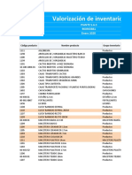 Valorización de Inventarios (Enero 20202)