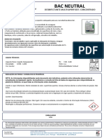 Ficha Técnica - BAC NEUTRAL