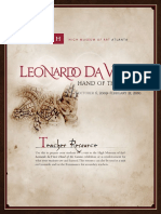 Eacher Resource: Leonardo Da Vinci: Hand of The Genius