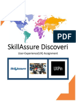 Skillassure Discoveri: User-Experience (Ux) Assignment