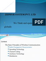 ZEPHYR SYSTEM PVT. LTD: Wireless Communication Principles