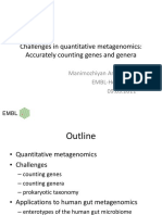 Challenges in Quantitative Metagenomics