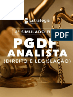 Simulado PGDF - SEM - COMENTÁRIO - PGDF - ANALISTA - 23-05