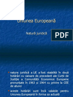 Natura Juridica A UE