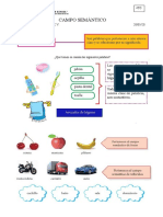 Campo Semántico 4to RV