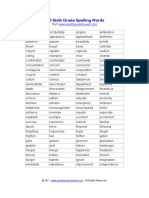 Spelling Words for Grade 6.pdf