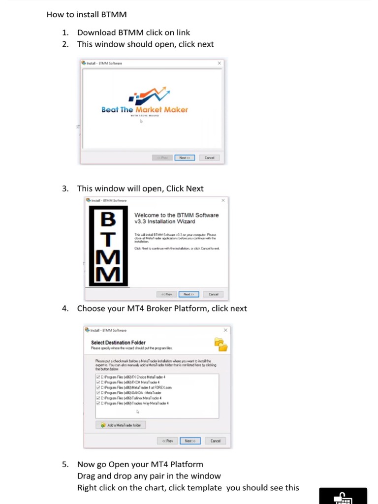 How To Install BTMM Installer PDF | PDF