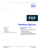 Packing Options: Sample Instructions For Choosing A Packing Option