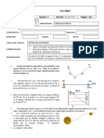 Taller Potencial Elèctrico