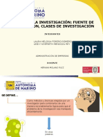 Diseño de La Investigación Fuente de Información