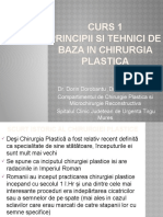 Curs 1-Principii Si Tehnici de Baza in Chirurgia Plastica