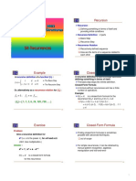 08 Recurrences: ICS 2603 Discrete Structures