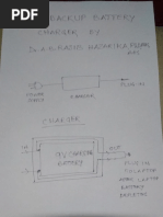 Drabrh Battery charger cum backup by Dr A B Rajib Hazarika PhD FRAS AES 