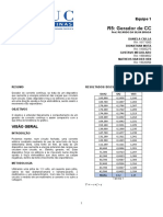 Relatório Gerador de CC