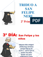 Triduo A SAN Felipe Neri: 2º Primaria