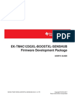 Ek-Tm4C123Gxl-Boostxl-Senshub Firmware Development Package: User'S Guide