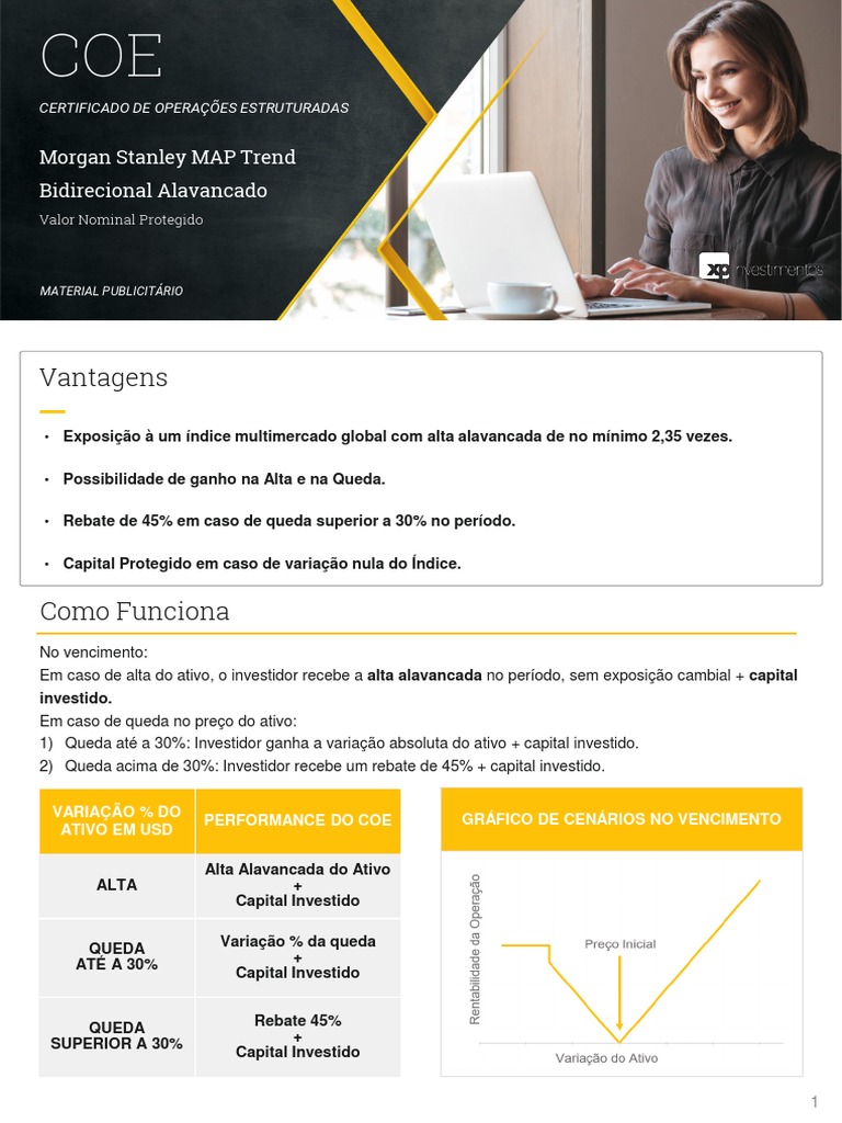 COE Bidirecional Alavancado | PDF | Investimentos | Risco