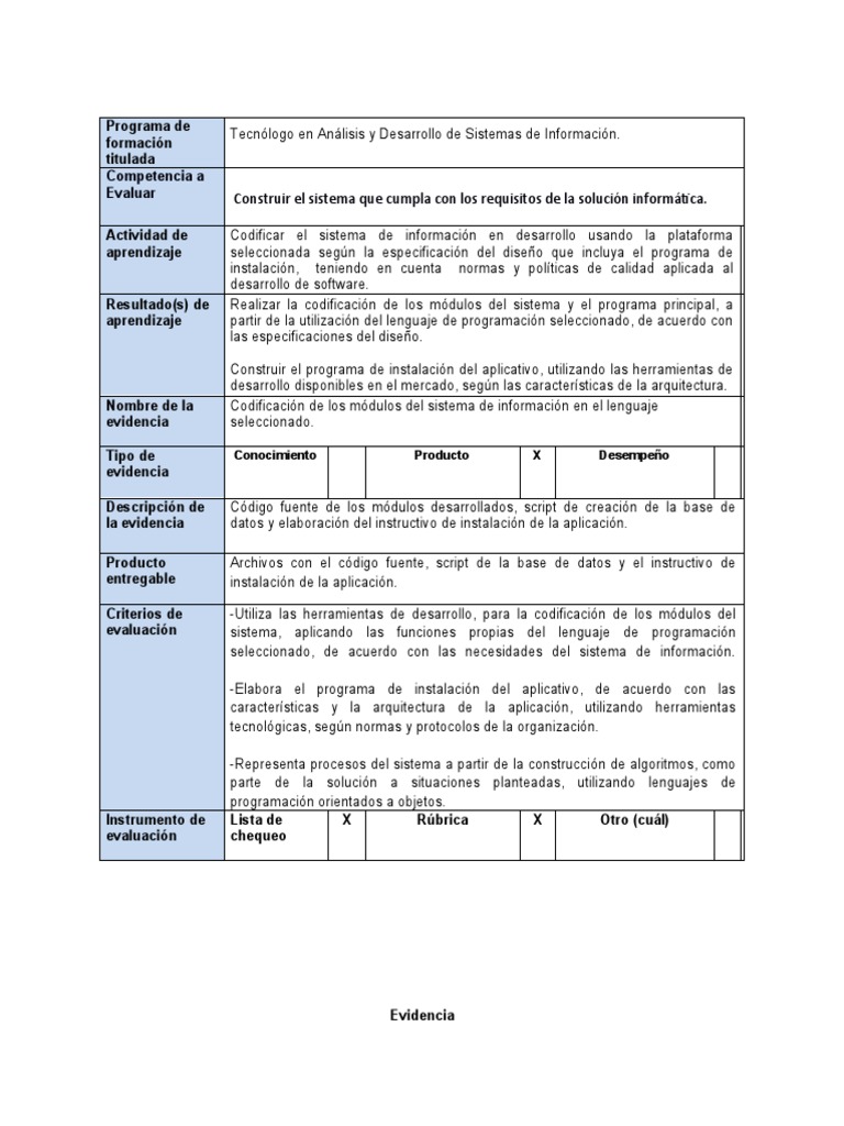 Codificación de Sistemas de Información | PDF | Programa de computadora ...