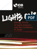 Lights On Energy Needs in Latin America and The Caribbean To 2040