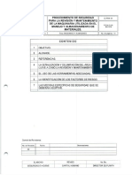 Procedimientos de Seg para La Revisión y Mante de La Maquinaria Utilizada en El Manejo y Almace de Materia