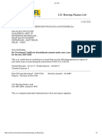 Repay Certificate - LIC HFL - Customer Portal 2019-20 PDF