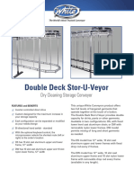 Double Deck Stor-U-Veyor: Dry Cleaning Storage Conveyor