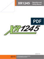 XR1245 Manual de Operador PDF