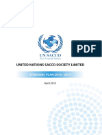 United Nations Sacco Society Limited: STRATEGIC PLAN 2015 - 2017