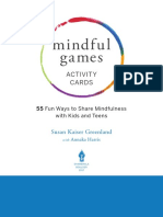 Mindful Games Activity Cards Sample PDF