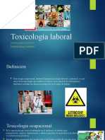 Expocicion de Toxicologia Laboral Rocio Ponce