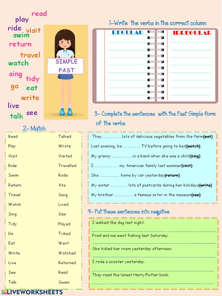 The Simple Past Tense Pdf