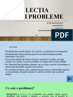 Lectia Unei Probleme