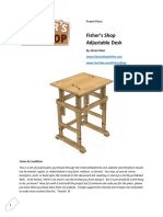 Fisher's Adjustable Desk