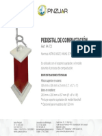 PEDESTAL DE COMPACTACIÓN (Ref.PA72)
