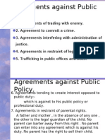 Legality of Object and Void Agreements