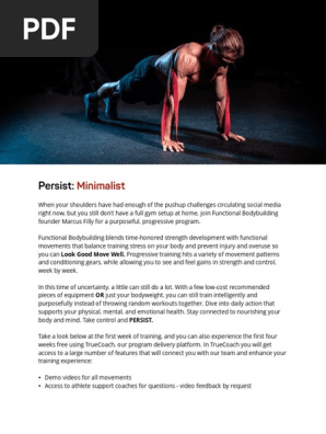 Home Workout Plan Pdf Strength Training Physical Exercise