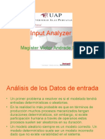 Ajustar Datos - Input Analyzer