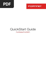 Quickstart Guide: Fortigate/Fortiwifi