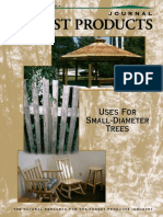 Uses For Small-Diameter Trees: SEPTEMBER 2001, VOL. 51, NO. 9