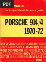 Porsche 914 Manual PDF