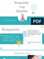 Bronquiolitis, Crup y Epiglotitis