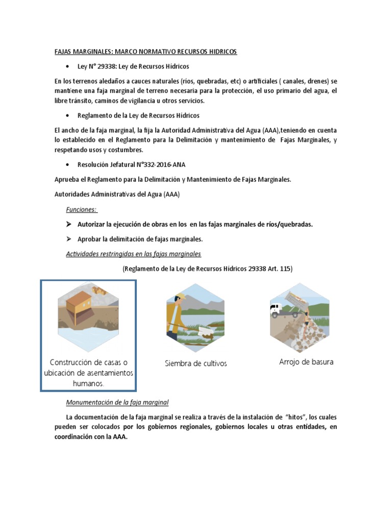 Fajas Marginales | PDF