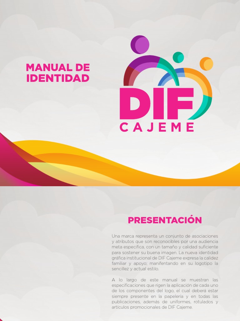 Manual de Identidad DIF Cajeme 2025 | PDF