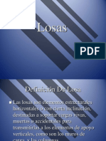 Definición de Losa ARQ. JOSÉ LUIS GÓMEZ AMADOR PDF