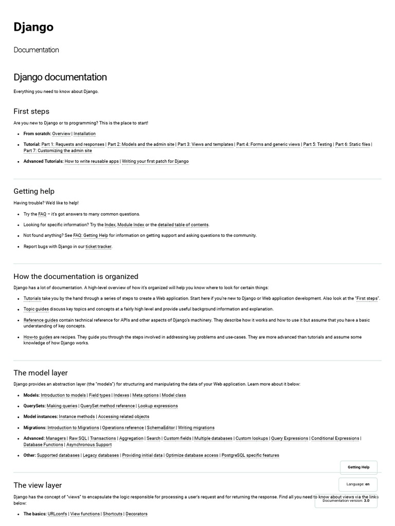 Django 1 | PDF | Class (Computer Programming) | Databases